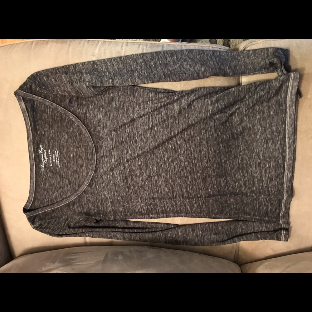 American Eagle Grey Tee (Jr)